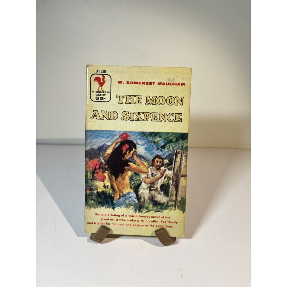 The Moon and Sixpence - W. Somerset Maugham -1955 3rd Bantam Books Paperback